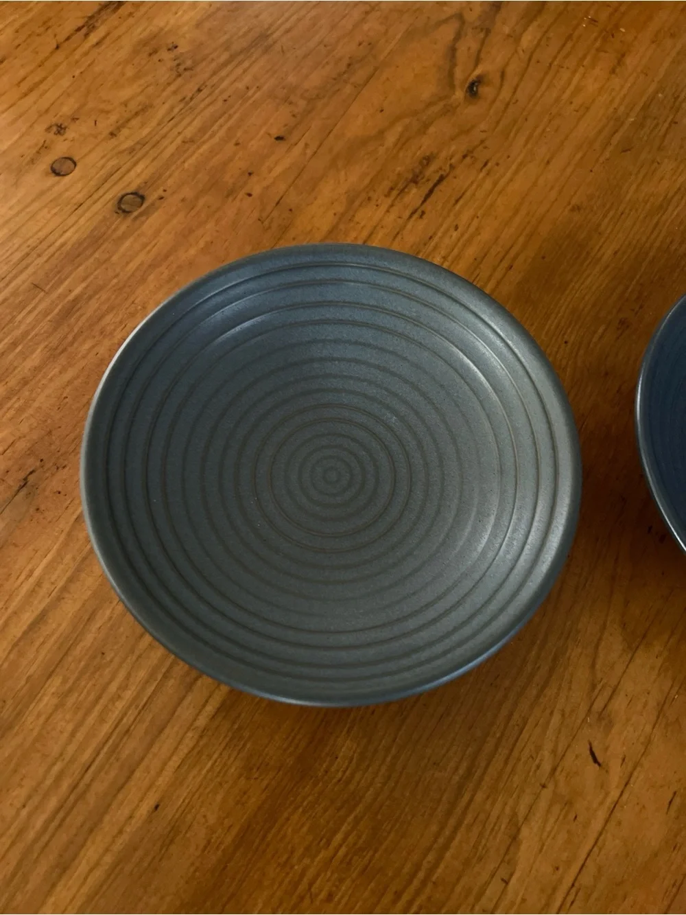 Denby Studio Grey Small Ridged Bowls